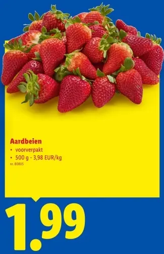 Promotie: Aardbeien