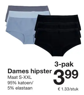 Aanbieding: Dames hipster