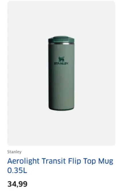 Aanbieding: Aerolight Transit Flip Top Mug