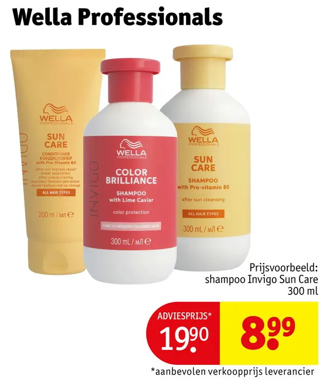 Aanbieding: Wella Professionals