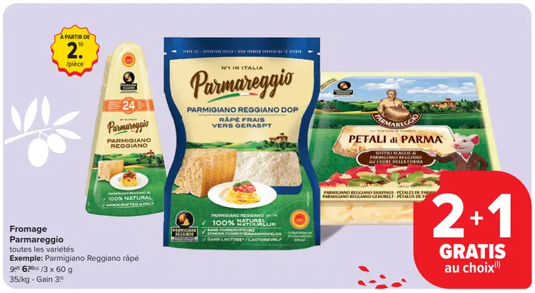 Offre: Fromage Parmareggio