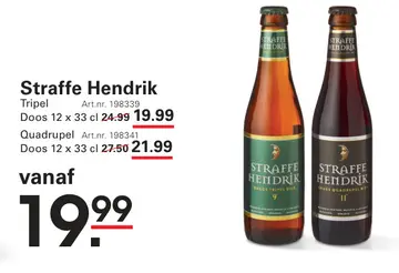 Aanbieding: Straffe Hendrik