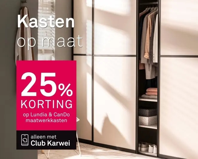 Aanbieding: Kasten op maat
