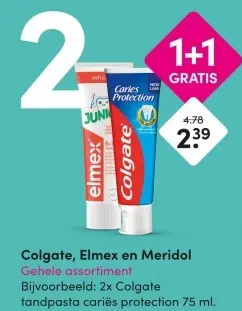 Aanbieding: Colgate, Elmex en Meridol