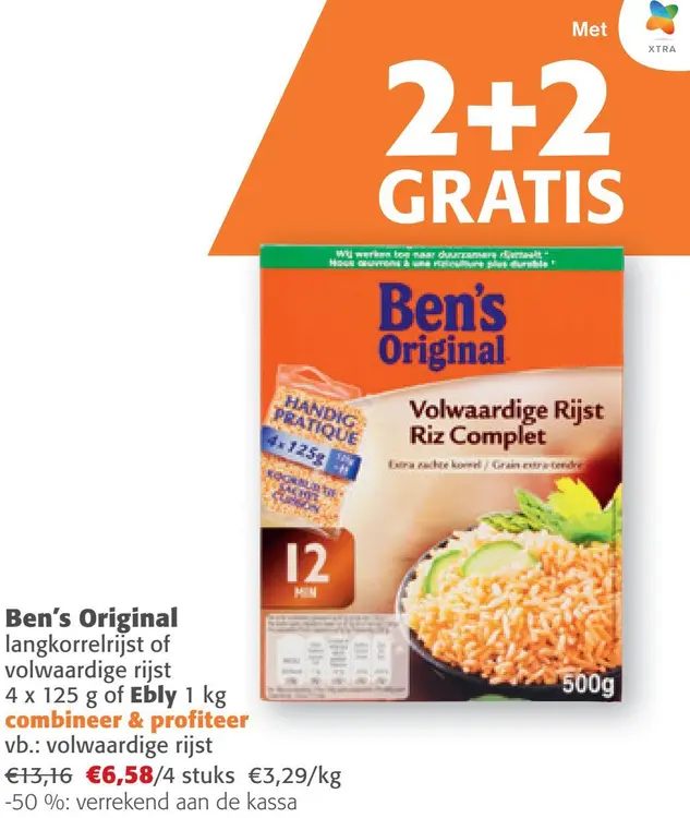 Aanbieding: Langkorrelrijst of volwaardige rijst