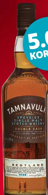 Aanbieding: Tamnavulin speyside single malt scotch whisky