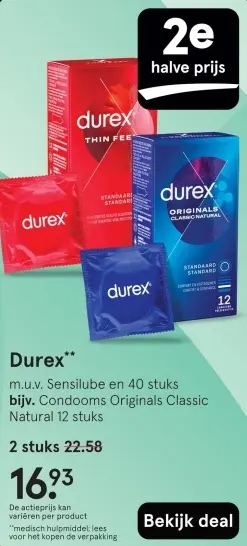 Aanbieding: Durex