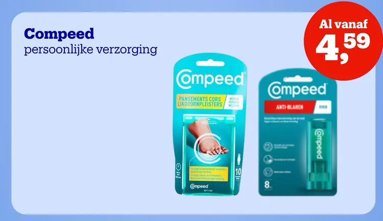 Aanbieding: Compeed persoonlijke verzorging