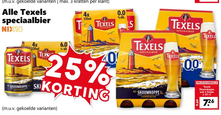 Aanbieding: Alle Texels speciaalbier