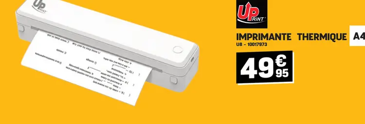 Offre: Imprimante thermique