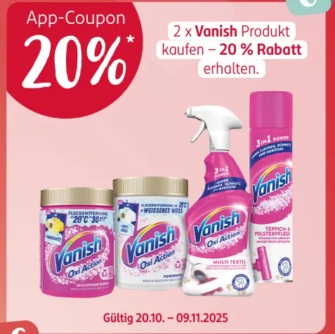 Aanbieding: Vanish Produkt