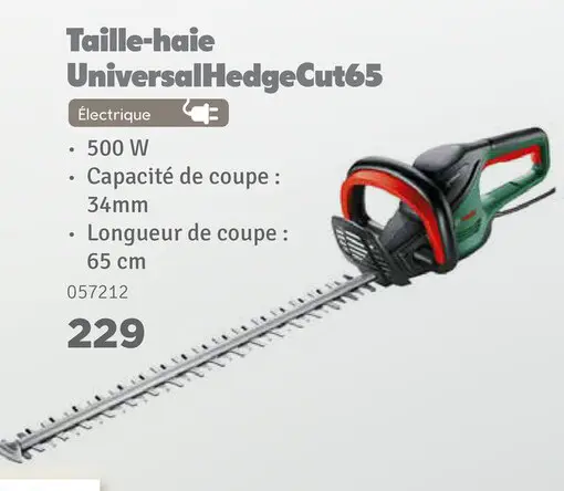 Offre: Taille-haie UniversalHedgeCut65
