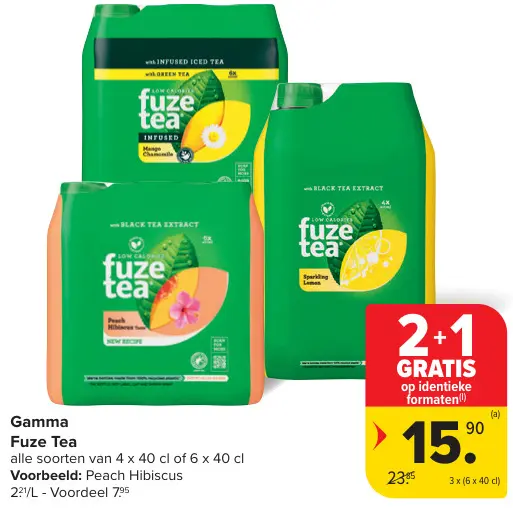 Aanbieding: Fuze Tea