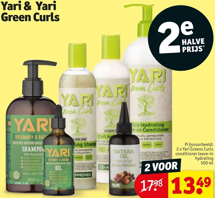 Promotie: Greens Curls