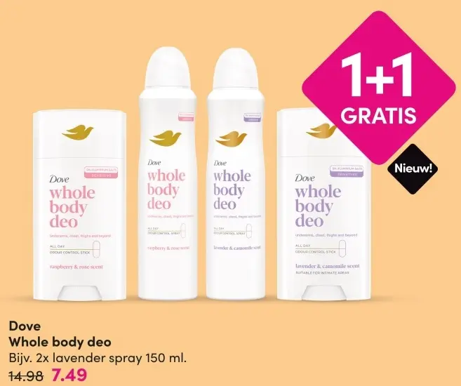 Aanbieding: Whole body deo