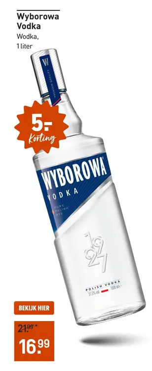 Aanbieding: Wyborowa Vodka
