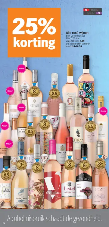 Promotie: Alle rosé wijnen