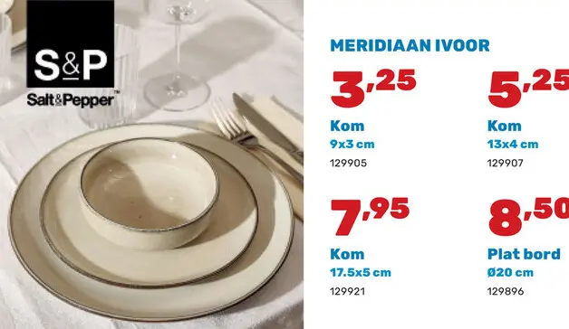 Promotie: Meridiaan ivoor