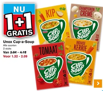 Aanbieding: Unox Cup-a-Soup
