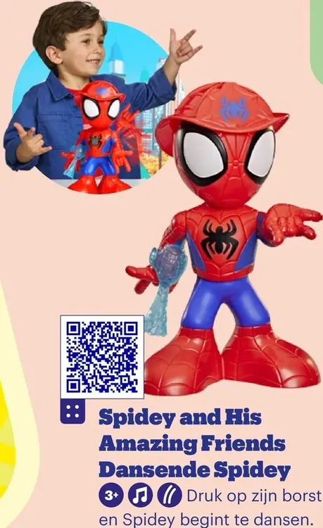 Promotie: Spidey and His Amazing Friends Spidey and His Amazing Friends Dansende Spidey