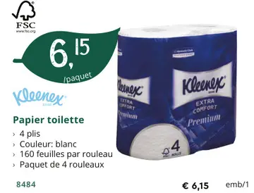 Offre: Kleenex Papier toilette