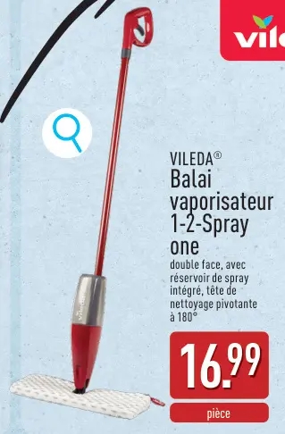 Offre: Balai vaporisateur 1-2-Spray one