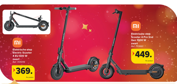 Aanbieding: Elektrische step Scooter 4 Pro 2nd Gen 1000 W