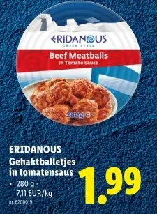 Promotie: Gehaktballetjes in tomatensaus