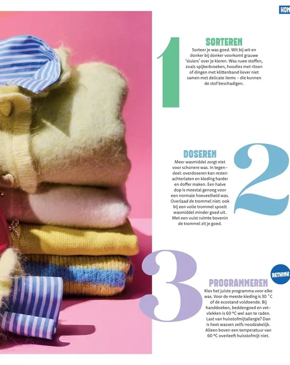Aanbieding: Washing Tips