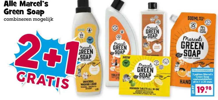 Aanbieding: Marcel's Green Soap