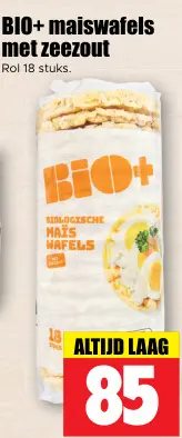 Aanbieding: Maiswafels met zeezout