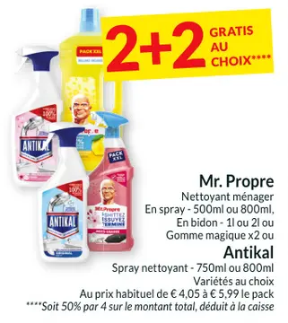 Offre: Mr. Propre / Antikal