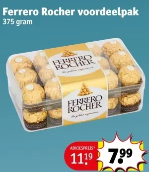 Aanbieding: Ferrero Rocher voordeelpak