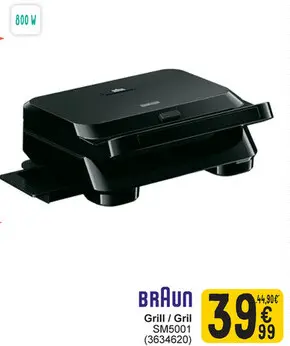 Offre: Grill / Gril SM5001
