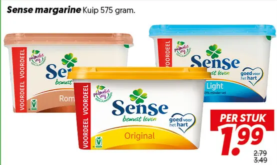 Sense margarine