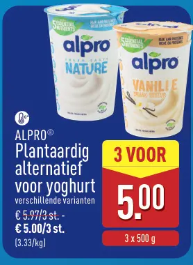 Promotie: Plaantaardig alternatief voor yoghurt