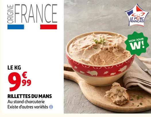 Promotie: Rillettes du mans