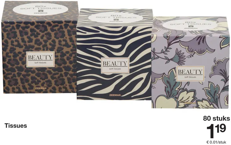 Promotie: Tissues
