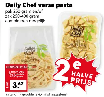 Aanbieding: Daily Chef verse pasta