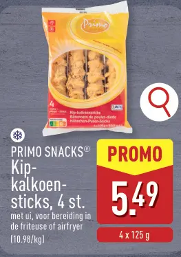 Promotie: Kip-kalkoen-sticks