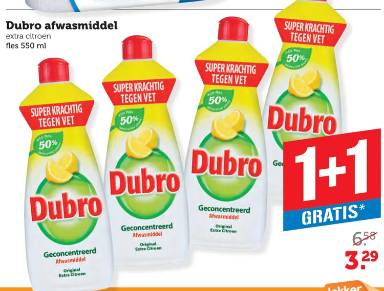Aanbieding: afwasmiddel