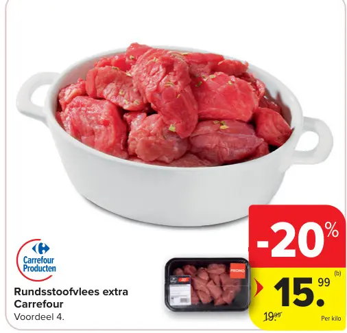 Promotie: Rundsstoofvlees extra