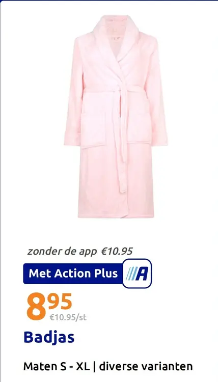Promotie: Badjas