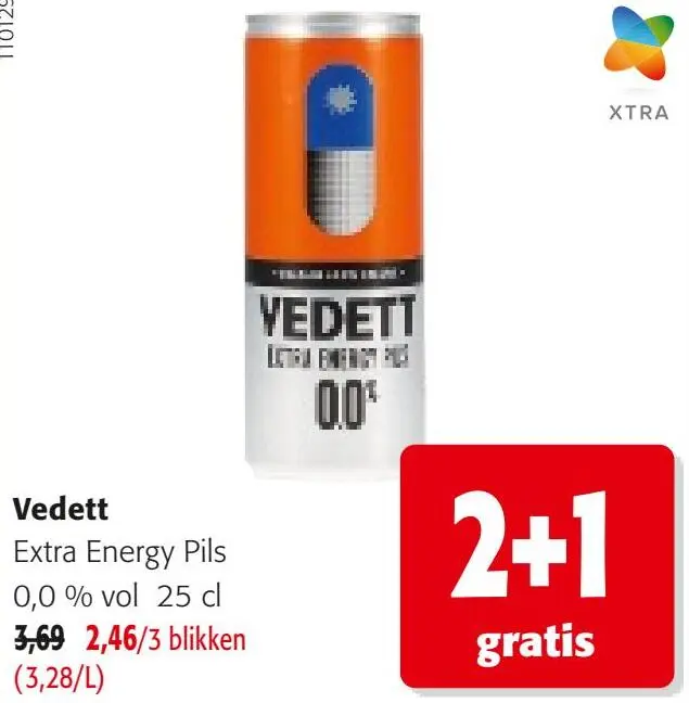 Promotie: Vedett Extra Energy Pils