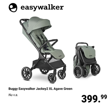 Aanbieding: Buggy Easywalker Jackey2 XL Agave Green