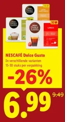 Aanbieding: Dolce Gusto