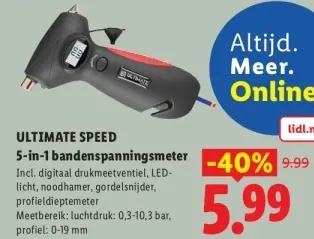 Aanbieding: 5-in-1 bandenspanningsmeter