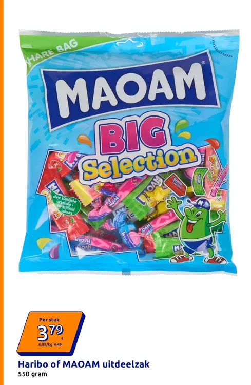 Promotie: Haribo of MAOAM uitdeelzak