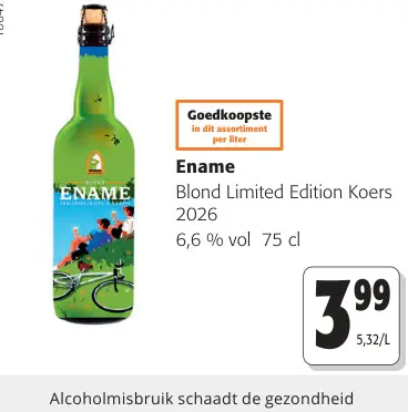 Promotie: Blond Limited Edition Koers