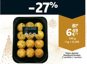 Promotie: Mini St Jacques Cakes